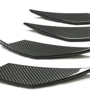 Zestaw dokładek zderzaka przedniego (splittery) z włókna węglowego do BMW M3/M4 G80/G82